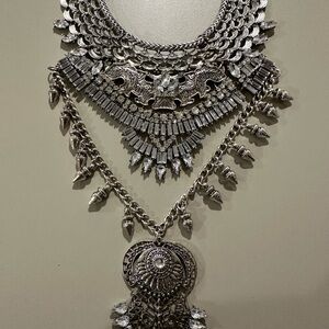 Metal Statement Necklace (Gothic/Boho)